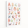 ABC Alphabet Kids Educational Wall Art - Learning Poster for Classrooms