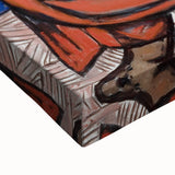 Modern Wall Art - Large Still Life Interior (Blue) by Max Beckmann