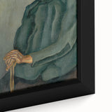 Modern Wall Art - Old Age by Konštantín Bauer in Subdued Greens