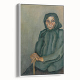 Modern Wall Art - Old Age by Konštantín Bauer in Subdued Greens