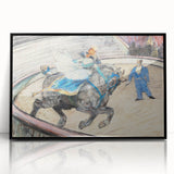 Dynamic Circus Performance - Abstract Modern Wall Art Print