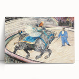 Dynamic Circus Performance - Abstract Modern Wall Art Print