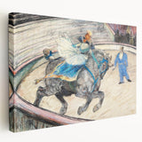 Dynamic Circus Performance - Abstract Modern Wall Art Print