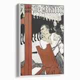 Bold Wall Art - Au Pied de l’Échafaud by Henri de Toulouse-Lautrec