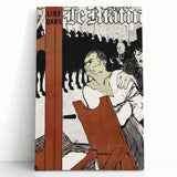 Bold Wall Art - Au Pied de l’Échafaud by Henri de Toulouse-Lautrec