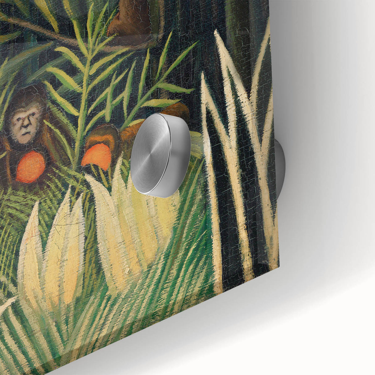 Monkeys and Parrot in the Virgin Forest by Henri Rousseau
