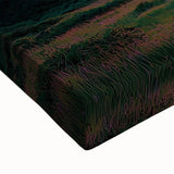 Close-up of a vibrant stretched canvas depicting dramatic coastal cliffs and serene ocean waves, showcasing intricate textures and rich colors for a stunning visual impact. Ideal for enhancing home décor with a natural landscape theme.