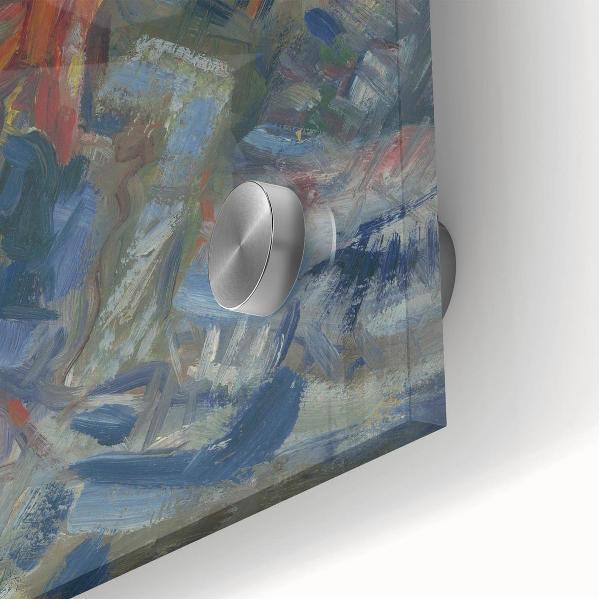 Expressionism Wall Art - Hunter in Blue Forest by Arnold Peter Weisz