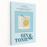 Large canvas print featuring an array of fruits and vegetables in vibrant colors, suitable for kitchen wall art.