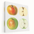 Large canvas print featuring an assortment of fruits in vibrant colors, ideal for kitchen wall art.