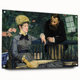 Impressionist Wall Art - In the Conservatory by Edouard Manet Print