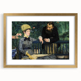 Impressionist Wall Art - In the Conservatory by Edouard Manet Print