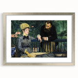Impressionist Wall Art - In the Conservatory by Edouard Manet Print
