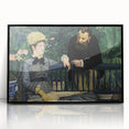 Impressionist Wall Art - In the Conservatory by Edouard Manet Print