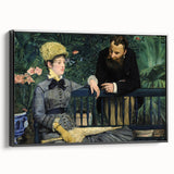 Impressionist Wall Art - In the Conservatory by Edouard Manet Print