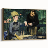 Impressionist Wall Art - In the Conservatory by Edouard Manet Print