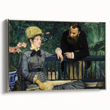 Impressionist Wall Art - In the Conservatory by Edouard Manet Print