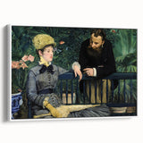 Impressionist Wall Art - In the Conservatory by Edouard Manet Print