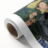 Impressionist Wall Art - In the Conservatory by Edouard Manet Print