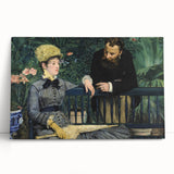 Impressionist Wall Art - In the Conservatory by Edouard Manet Print