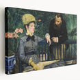 Impressionist Wall Art - In the Conservatory by Edouard Manet Print
