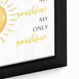 You Are My Sunshine Print - Children's Wall Decor