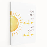 You Are My Sunshine Print - Children's Wall Decor