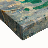 Modern Wall Art - Vibrant Tree and Rock Landscape - Contemporary Art Print