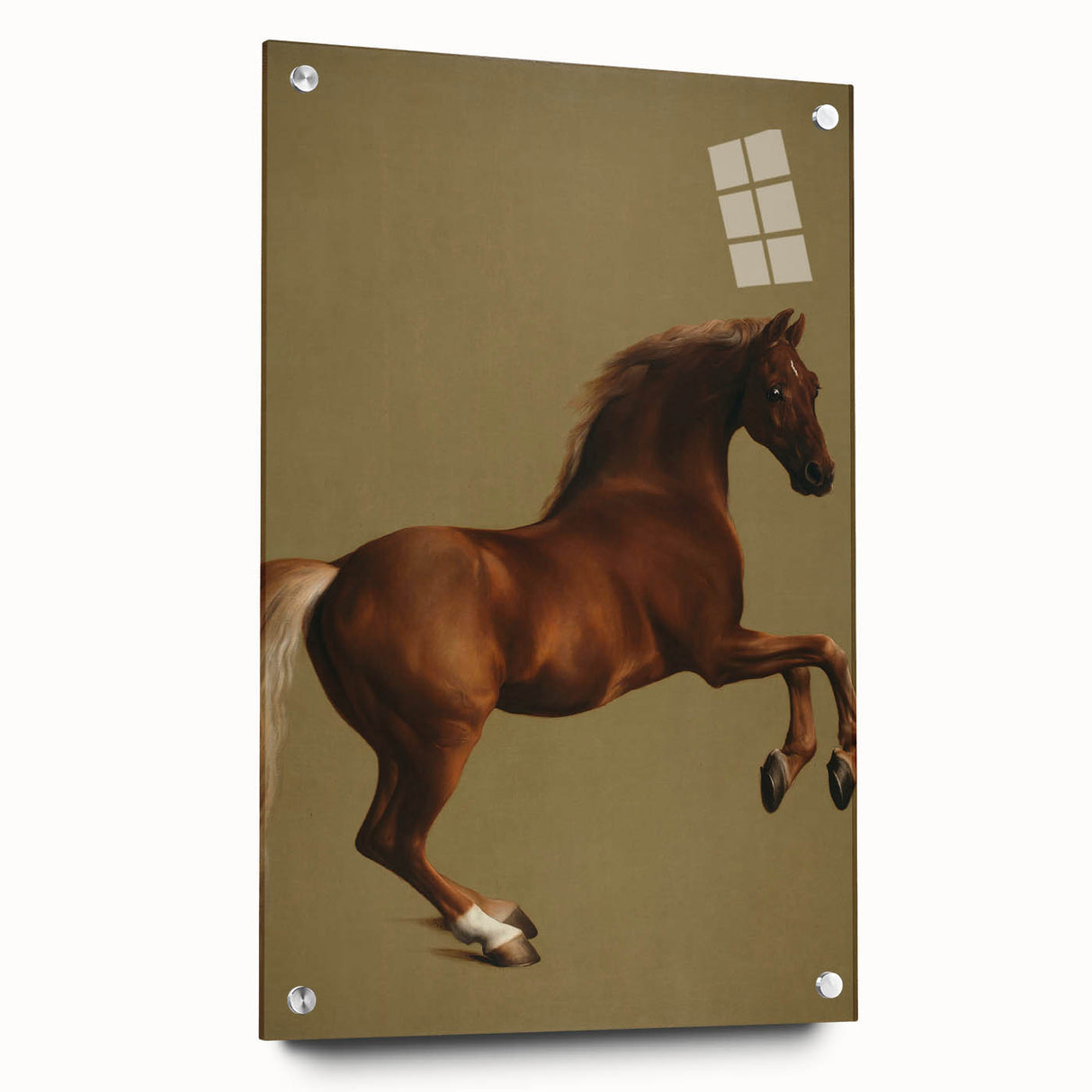 Whistlejacket Realism Horse Art Print - Classic Equestrian Canvas Decor