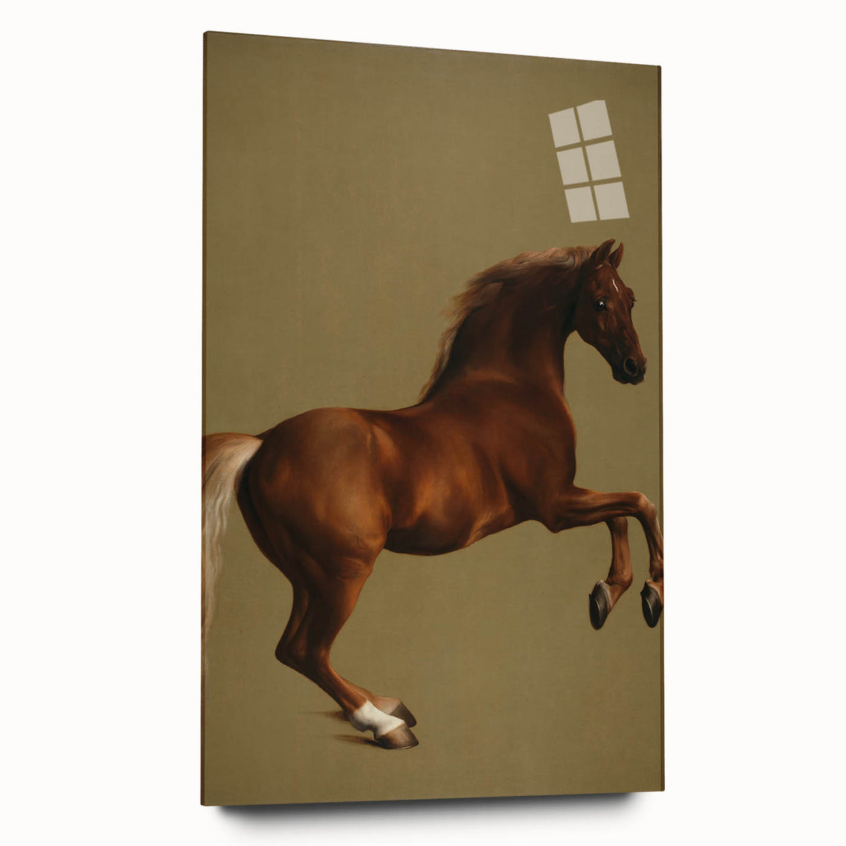 Whistlejacket Realism Horse Art Print - Classic Equestrian Canvas Decor