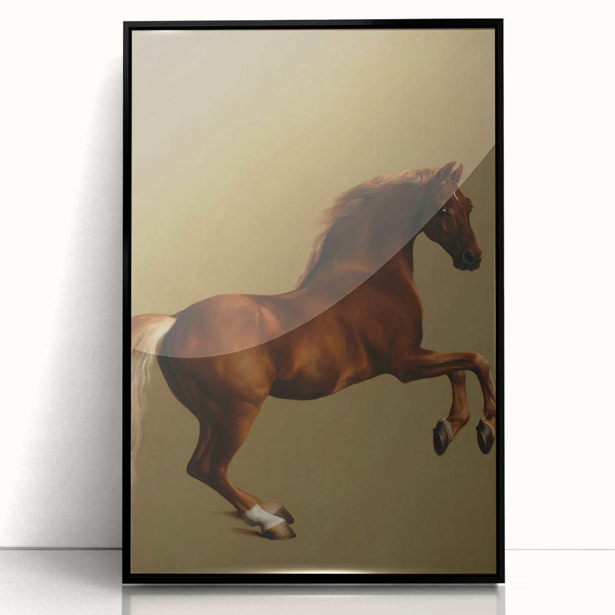 Whistlejacket Realism Horse Art Print - Classic Equestrian Canvas Decor