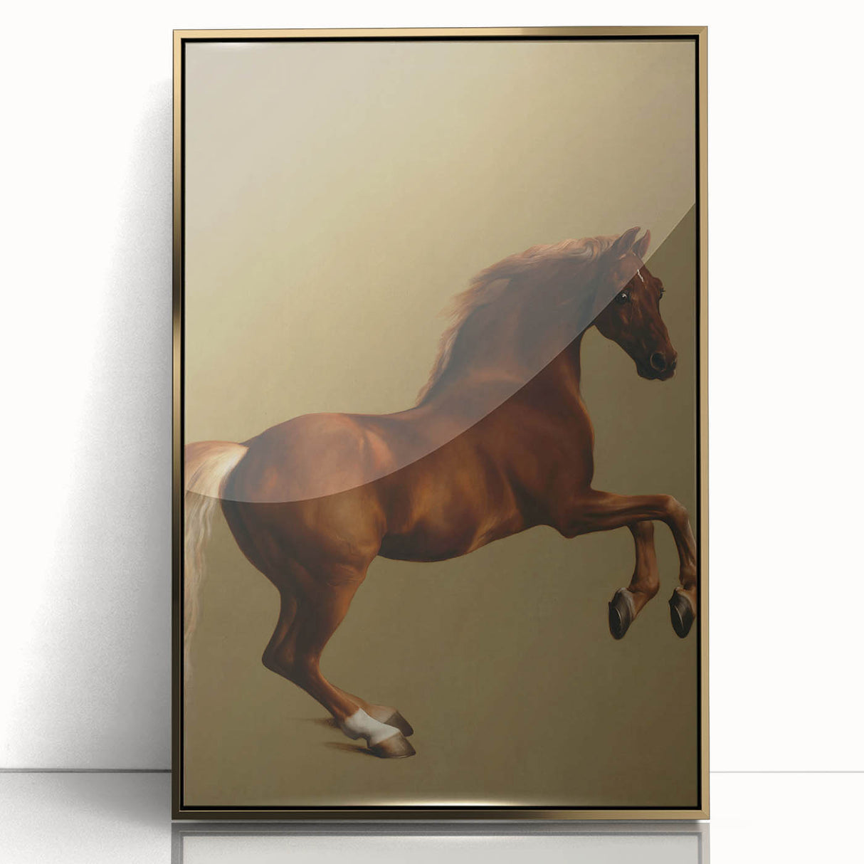 Whistlejacket Realism Horse Art Print - Classic Equestrian Canvas Decor