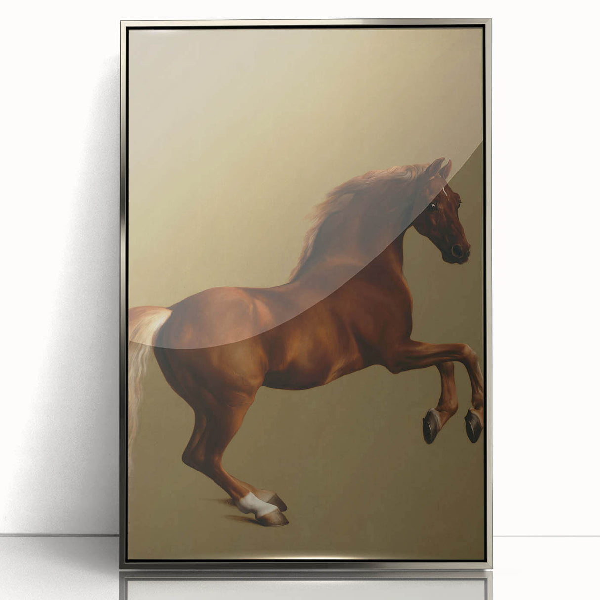 Whistlejacket Realism Horse Art Print - Classic Equestrian Canvas Decor