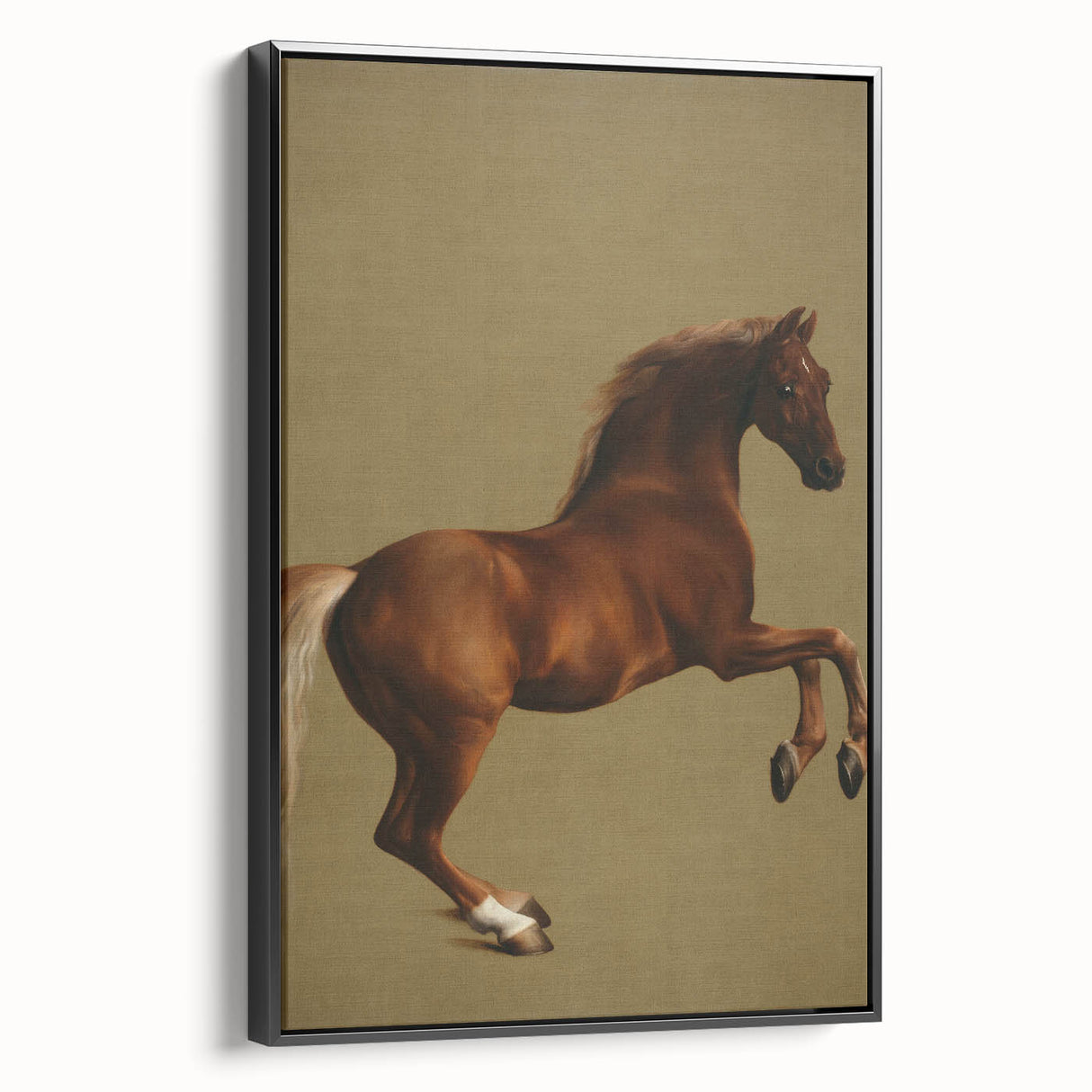 Whistlejacket Realism Horse Art Print - Classic Equestrian Canvas Decor