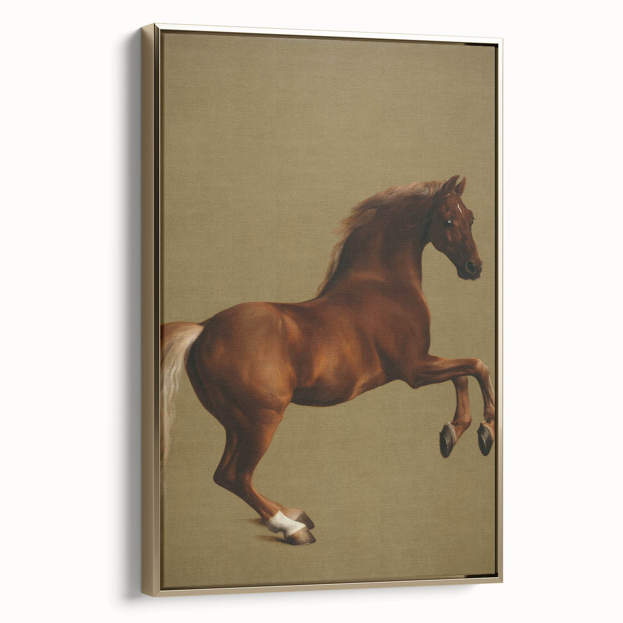 Whistlejacket Realism Horse Art Print - Classic Equestrian Canvas Decor