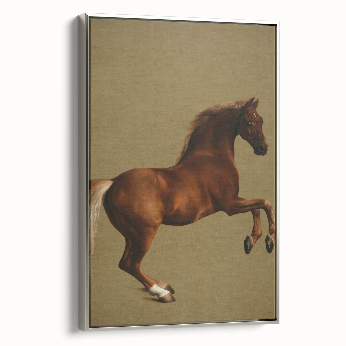 Whistlejacket Realism Horse Art Print - Classic Equestrian Canvas Decor