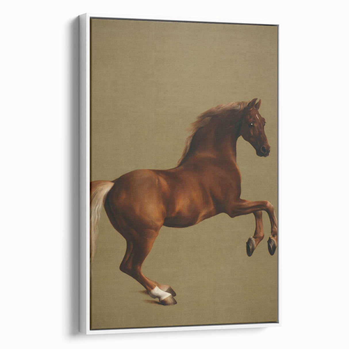 Whistlejacket Realism Horse Art Print - Classic Equestrian Canvas Decor