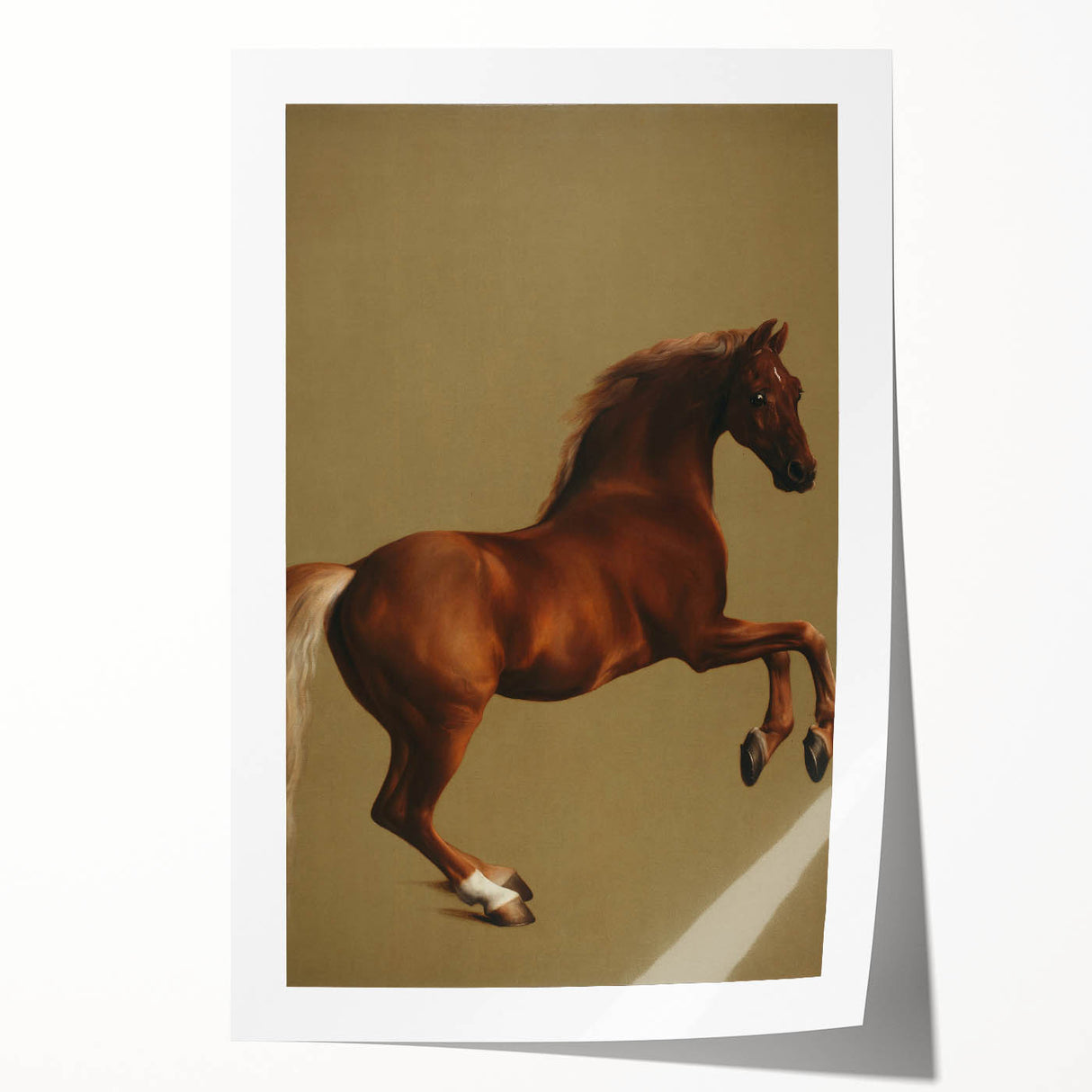 Whistlejacket Realism Horse Art Print - Classic Equestrian Canvas Decor