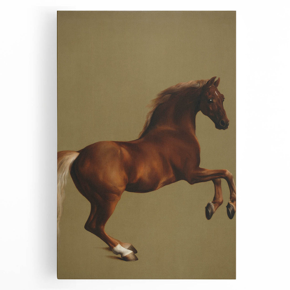 Whistlejacket Realism Horse Art Print - Classic Equestrian Canvas Decor