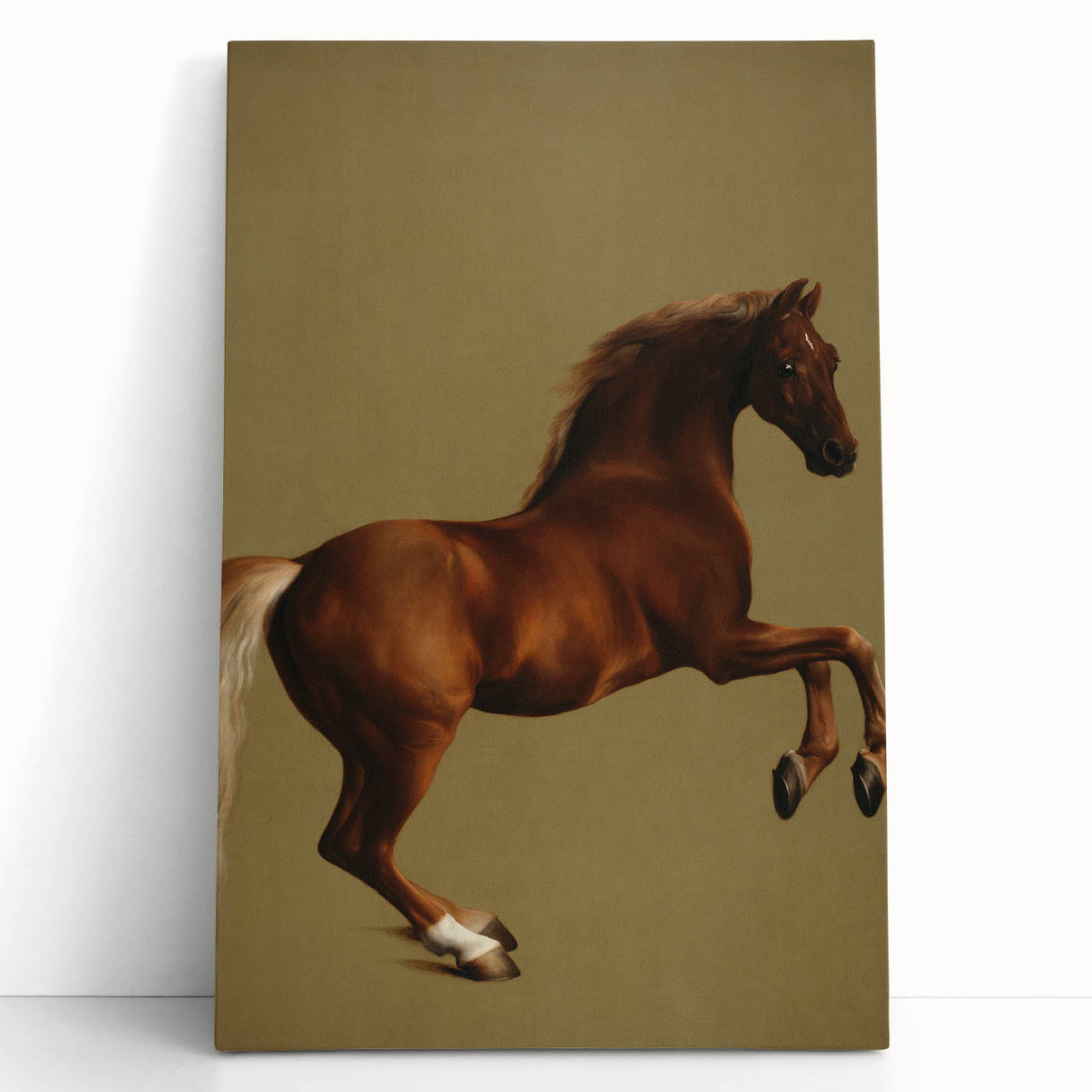 Whistlejacket Realism Horse Art Print - Classic Equestrian Canvas Decor