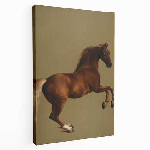Whistlejacket Realism Horse Art Print - Classic Equestrian Canvas Decor