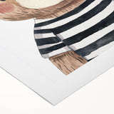 Boys Bedroom Art - Stylish Bear Kids Wall Art for Nursery