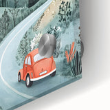 Adventure Road Trip Nursery Wall Art – Kids Room & Baby Decor