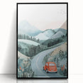 Adventure Road Trip Nursery Wall Art – Kids Room & Baby Decor