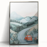 Adventure Road Trip Nursery Wall Art – Kids Room & Baby Decor
