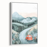 Adventure Road Trip Nursery Wall Art – Kids Room & Baby Decor