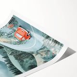 Adventure Road Trip Nursery Wall Art – Kids Room & Baby Decor