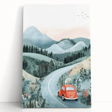 Adventure Road Trip Nursery Wall Art – Kids Room & Baby Decor