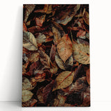 Large black and white stretched canvas of a tree in autumn, ideal for kitchen wall art or bedroom ambiance.