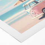 Art deco poster featuring geometric patterns in gold and teal on a rolled canvas, suitable for dining room or bathroom walls.